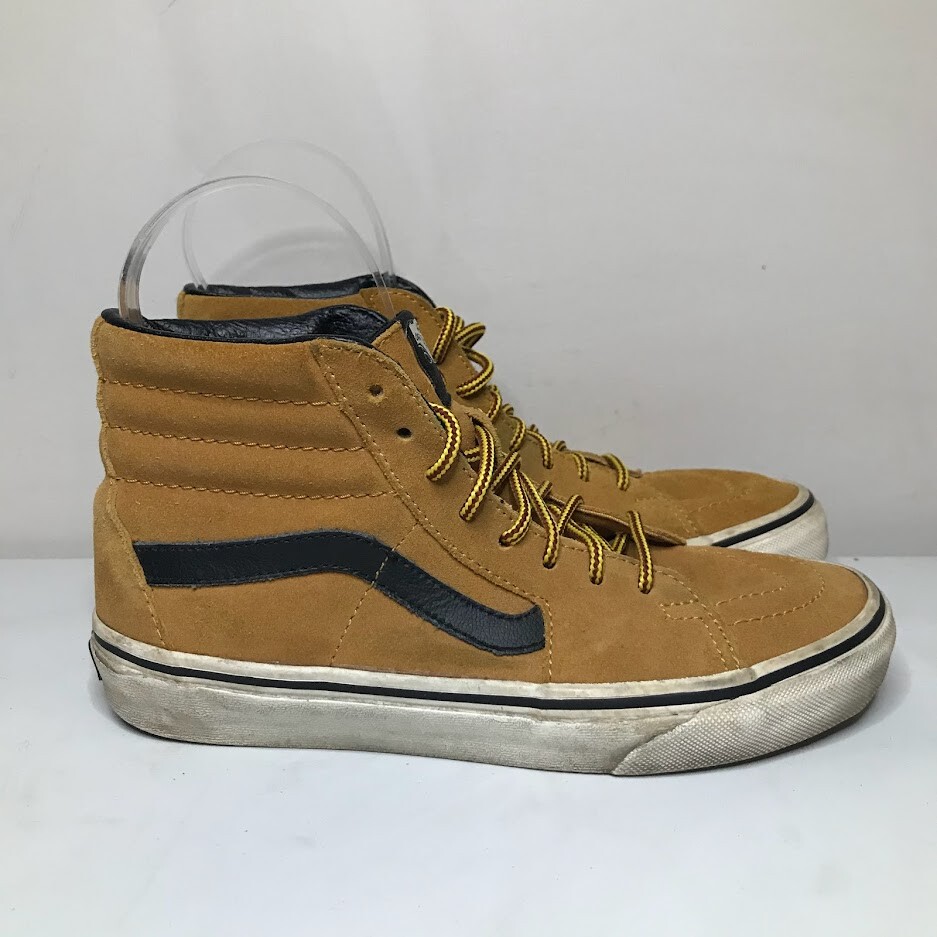 Vans SK8 Hi Womens 6.5 Tan Suede Old 